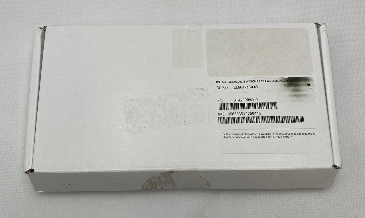 thumb Smartwatch Apple Watch Ultra 1 gen. czarny (Powystawowy)