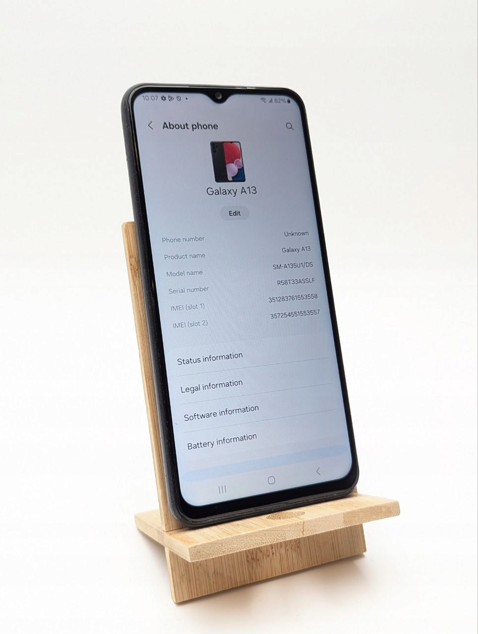 thumb Smartfon Samsung Galaxy A13 3 GB / 32 GB 4G (LTE) czarny (Używany)