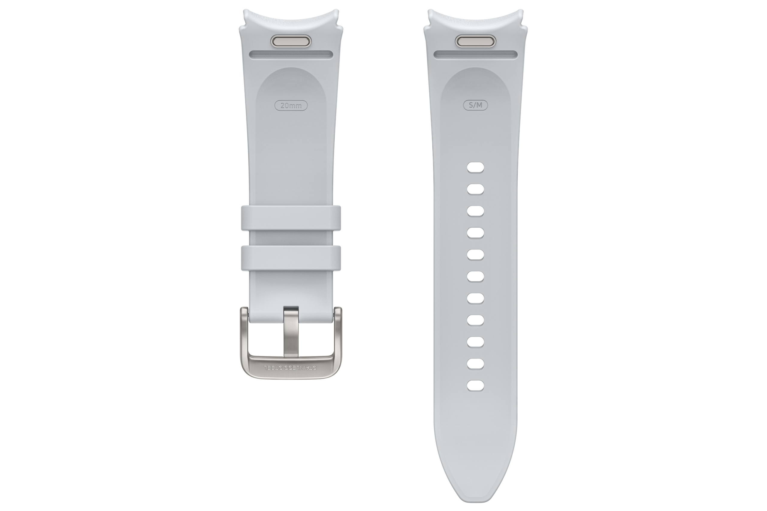 thumb Pasek Samsung Hybrid Leather Band 20mm S/M biały