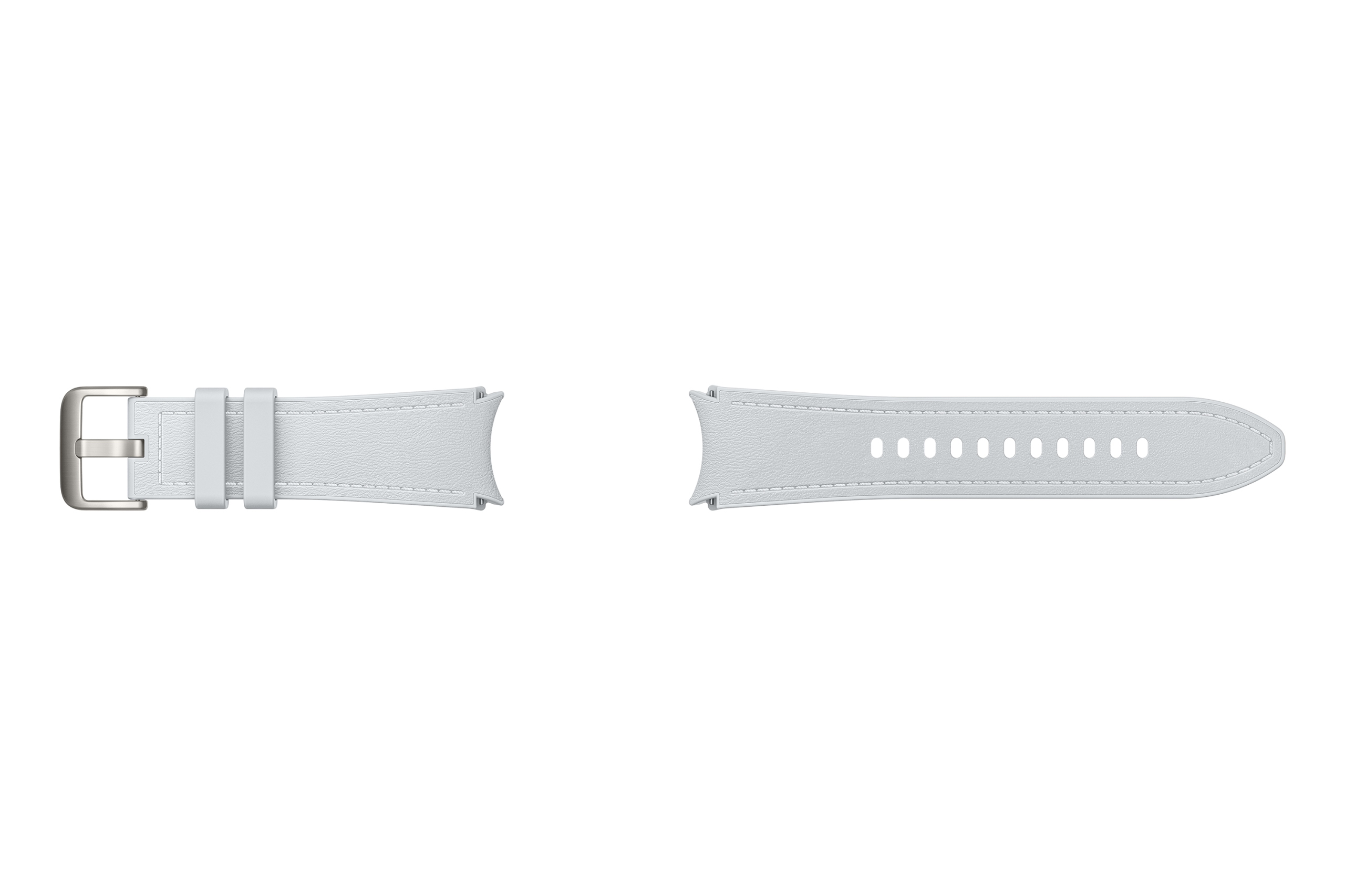 thumb Pasek Samsung Hybrid Leather Band 20mm S/M biały