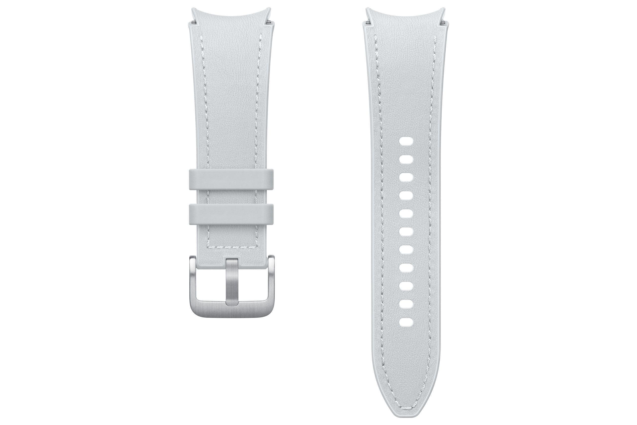 thumb Pasek Samsung Hybrid Leather Band 20mm S/M biały