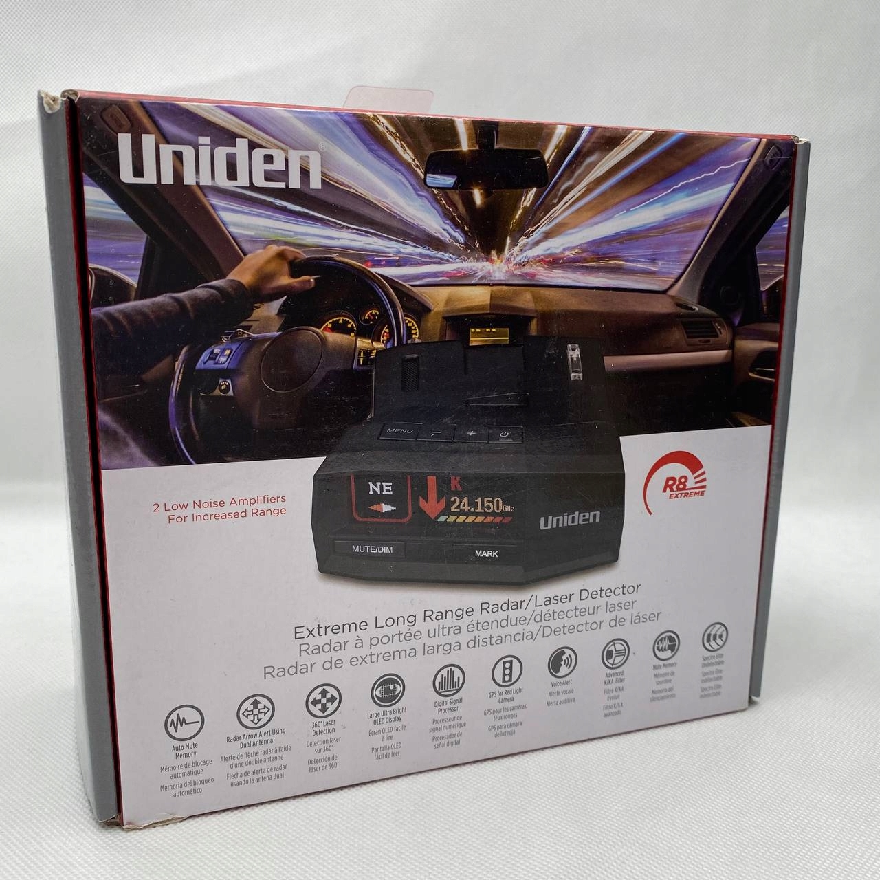 thumb UNIDEN R8 Extreme Long-Range Radar/Laser Detector (Powystawowy)