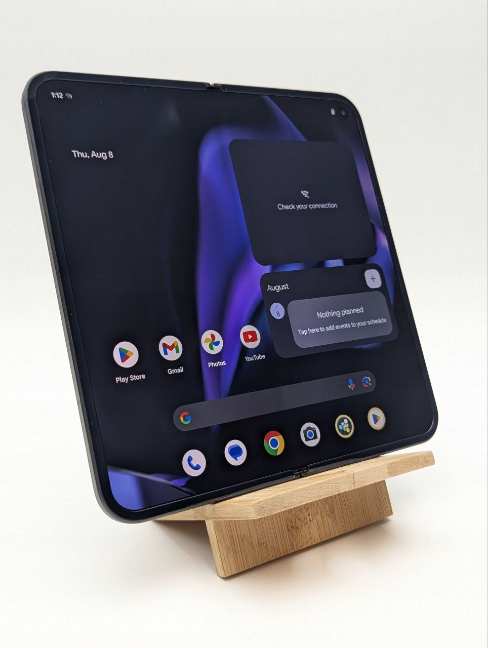 thumb Smartfon Google Pixel 9 Pro Fold 16 GB / 256 GB 5G czarny OUTLET (Powystawowy)