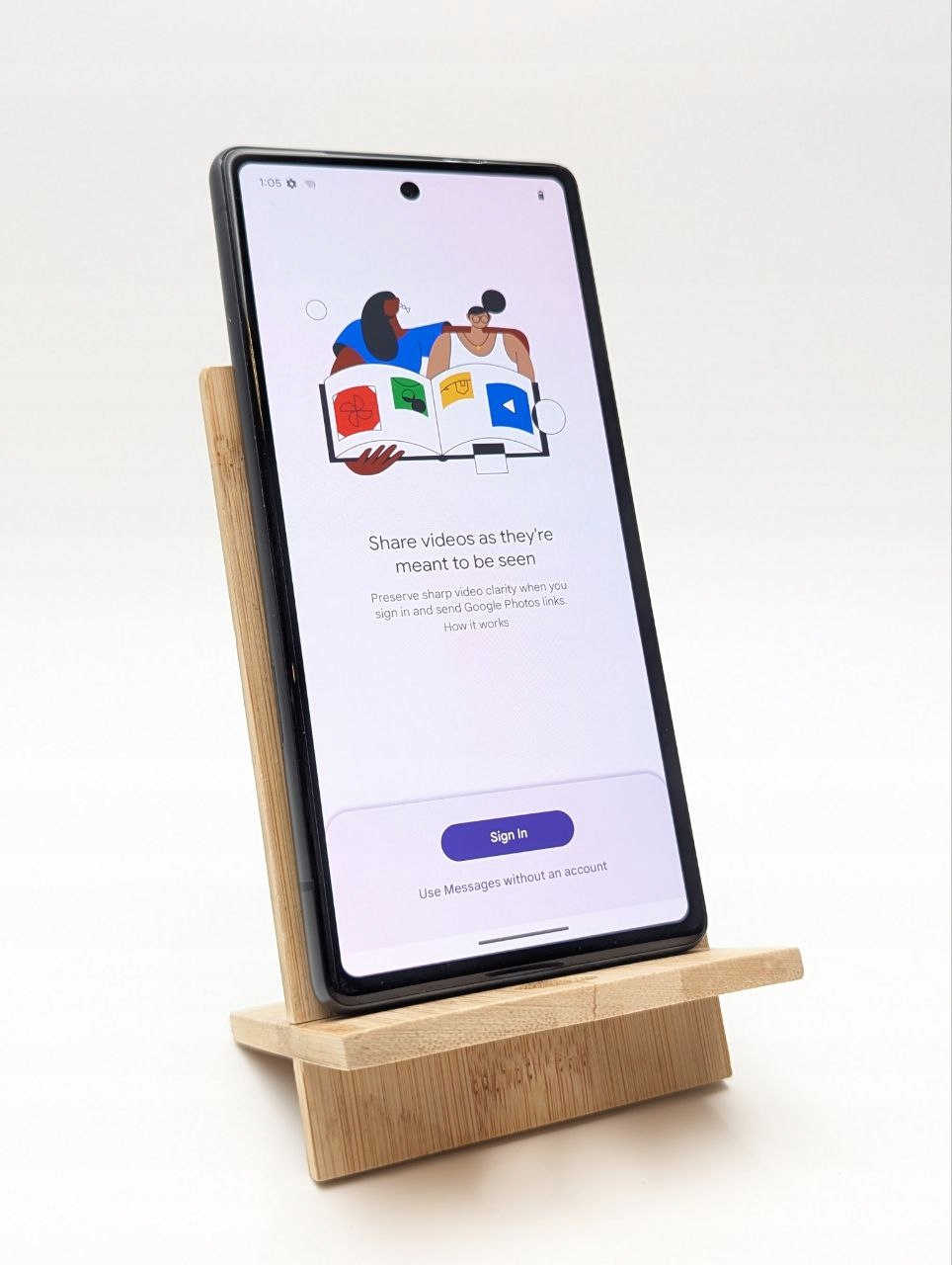 thumb Smartfon Google Pixel 7a 8 GB / 128 GB 5G czarny (Powystawowy)