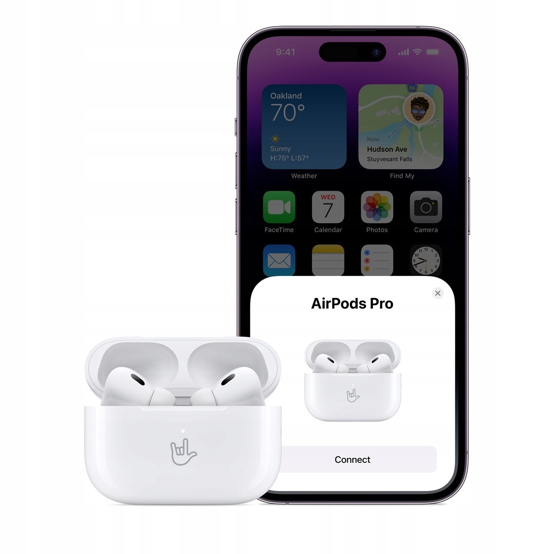 thumb Słuchawki bezprzewodowe dokanałowe Apple AirPods Pro (2 gen)