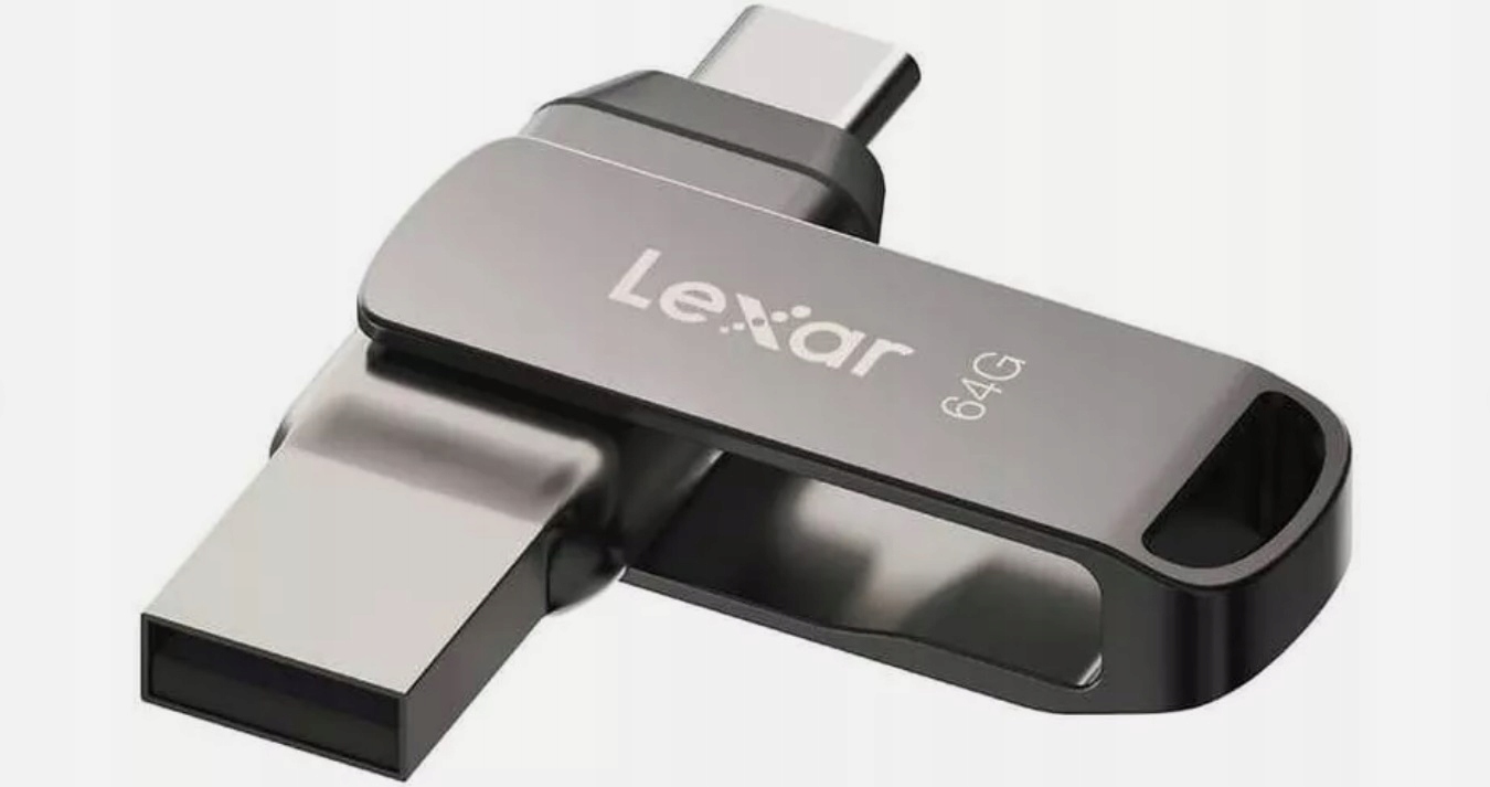 thumb Zestaw Lexar Portable SSD 1Tb USB 3.2 Gen oraz pendrive 64GB USB 3.1