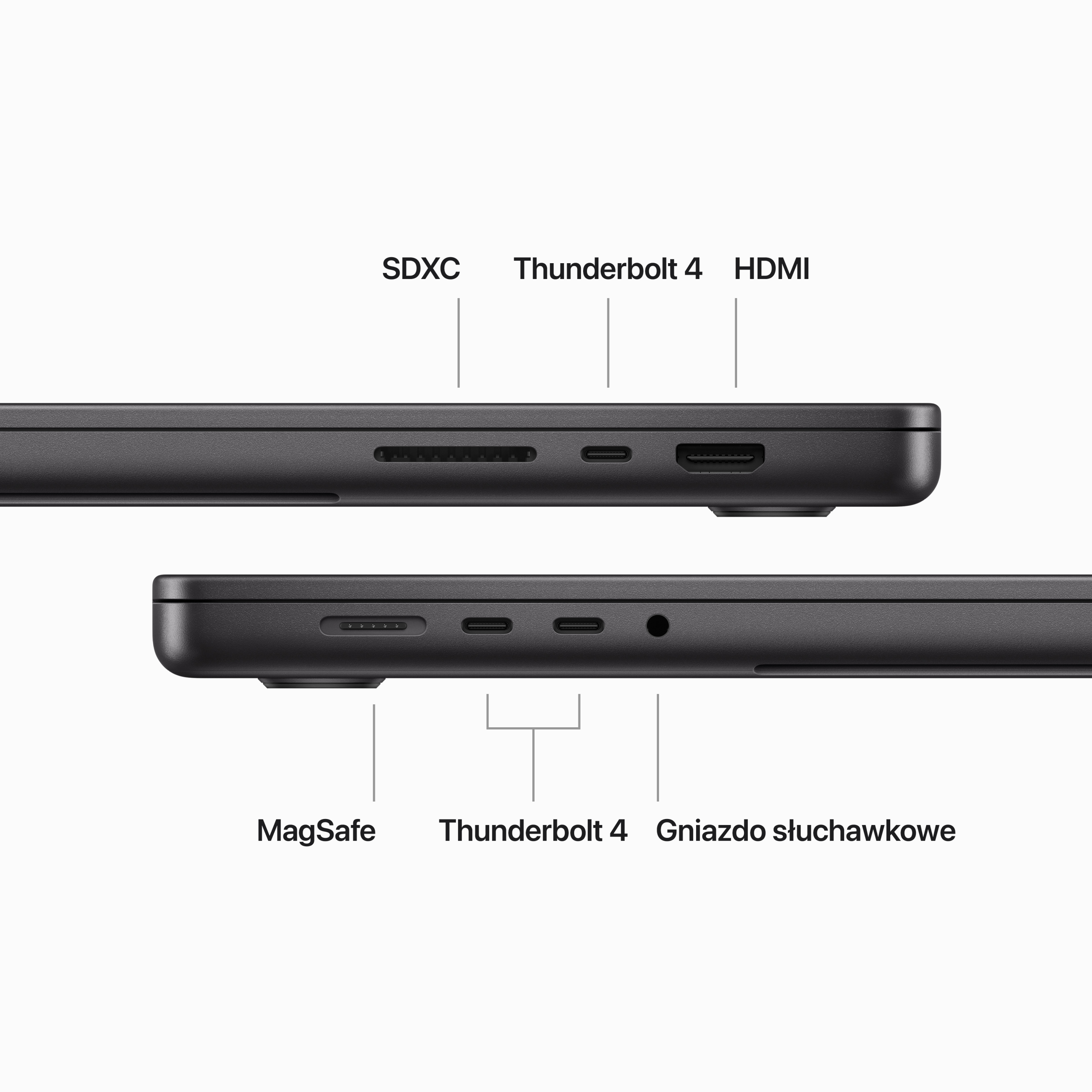 thumb Laptop Apple MacBook Pro 16 M3 Pro Apple M 18 GB / 512 GB czarny