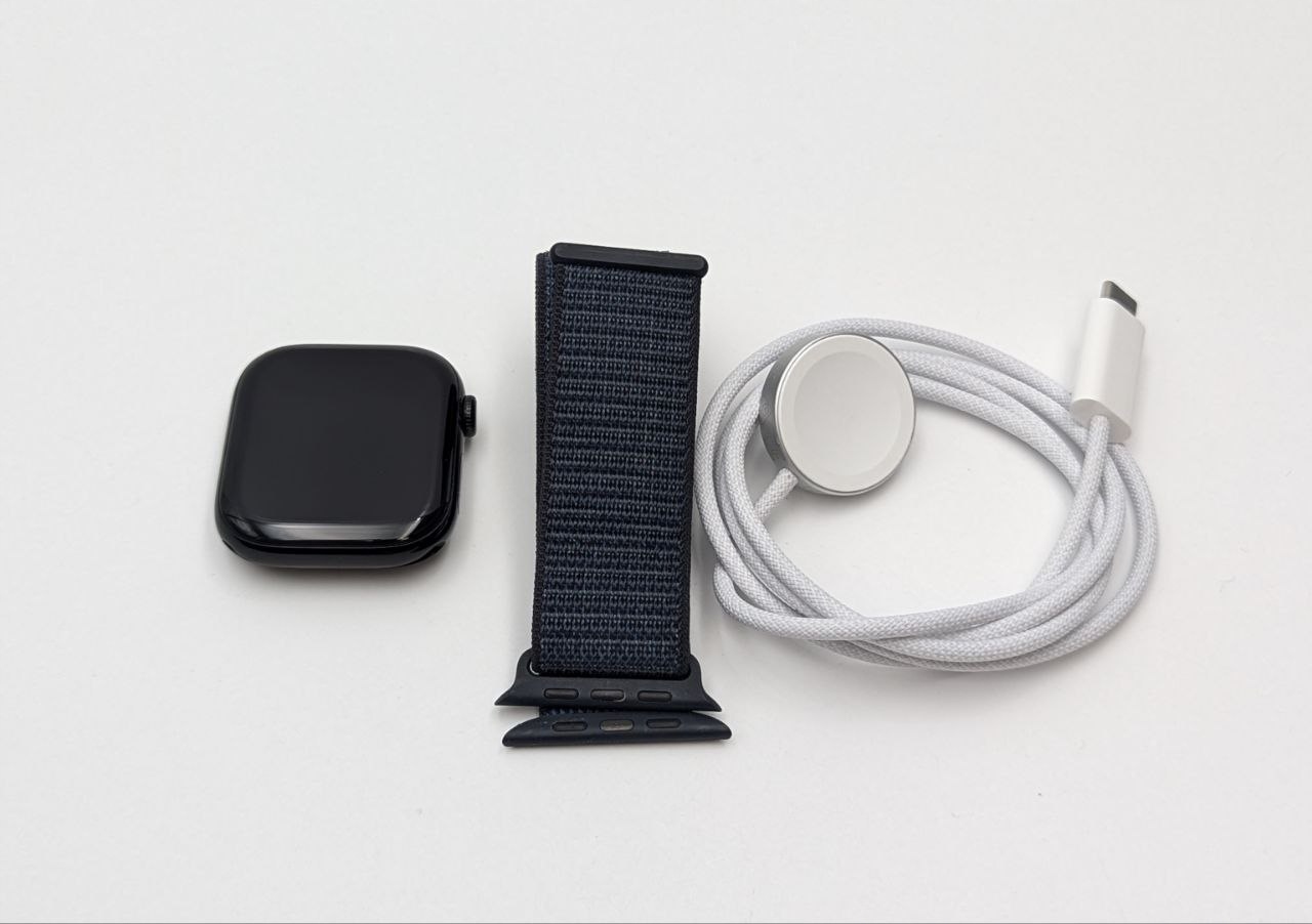 thumb Smartwatch Apple Watch Series 10 GPS 46 mm czarny z paskiem Sport Loop (Powystawowy)