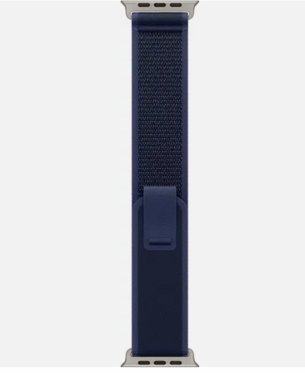 thumb Bransoleta Apple do Apple Watch 49mm Blue Natural Titanium Trail Loop M/L