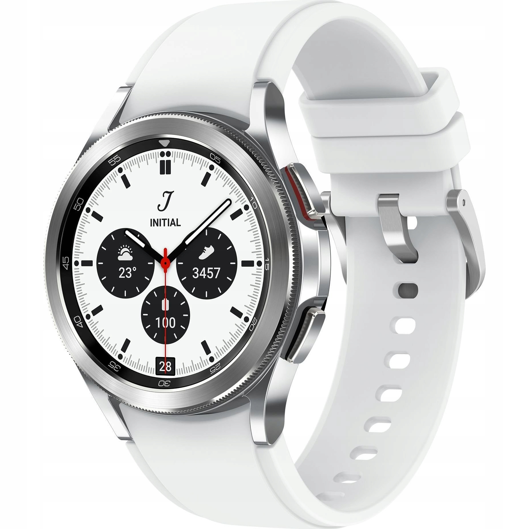 Smartwatch Samsung Galaxy Watch 4 Classic (R885) 42 mm srebrny |OUTLET (Powystawowy)