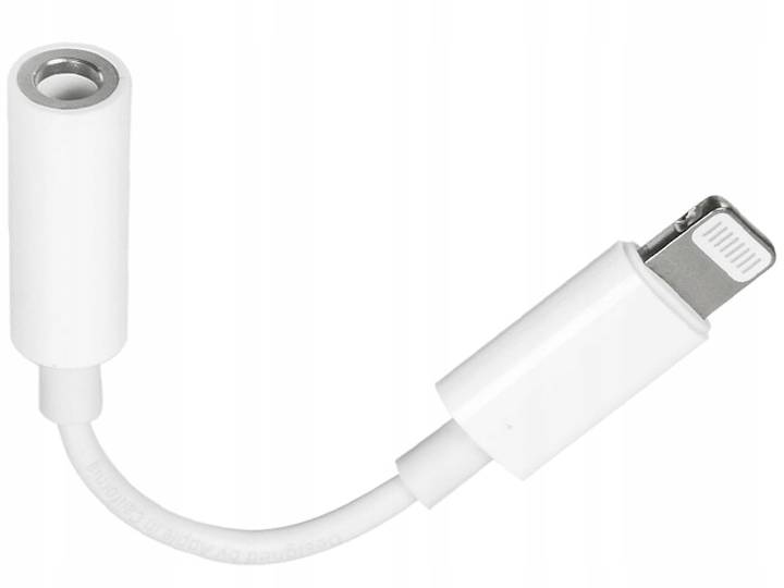 thumb Adapter Apple MMX62ZM/A jack 3,5 mm do Lightning biały (Powystawowy)