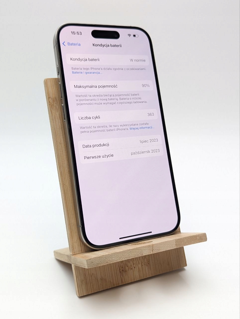 thumb Smartfon Apple iPhone 15 Pro 8 GB / 256 GB szary |eSim (Powystawowy)