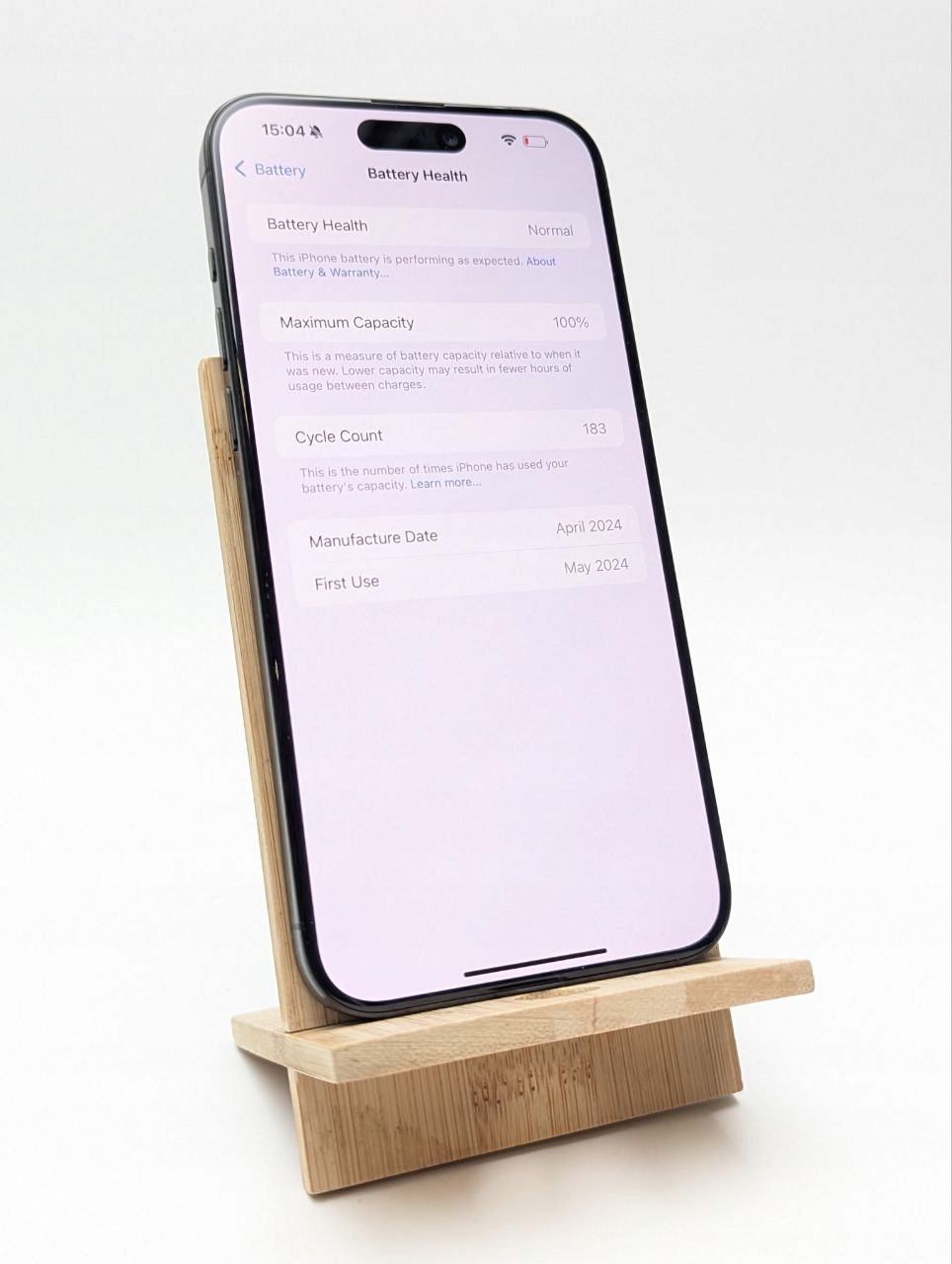 thumb Smartfon Apple iPhone 15 Pro Max 8 GB / 256 GB 5G czarny (Powystawowy)