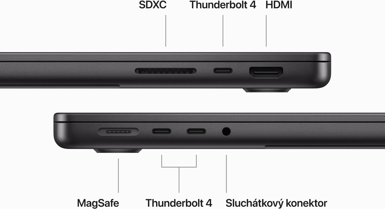 thumb Laptop Apple MacBook Pro 14 M3 Pro Apple M 18 GB / 1024 GB czarny