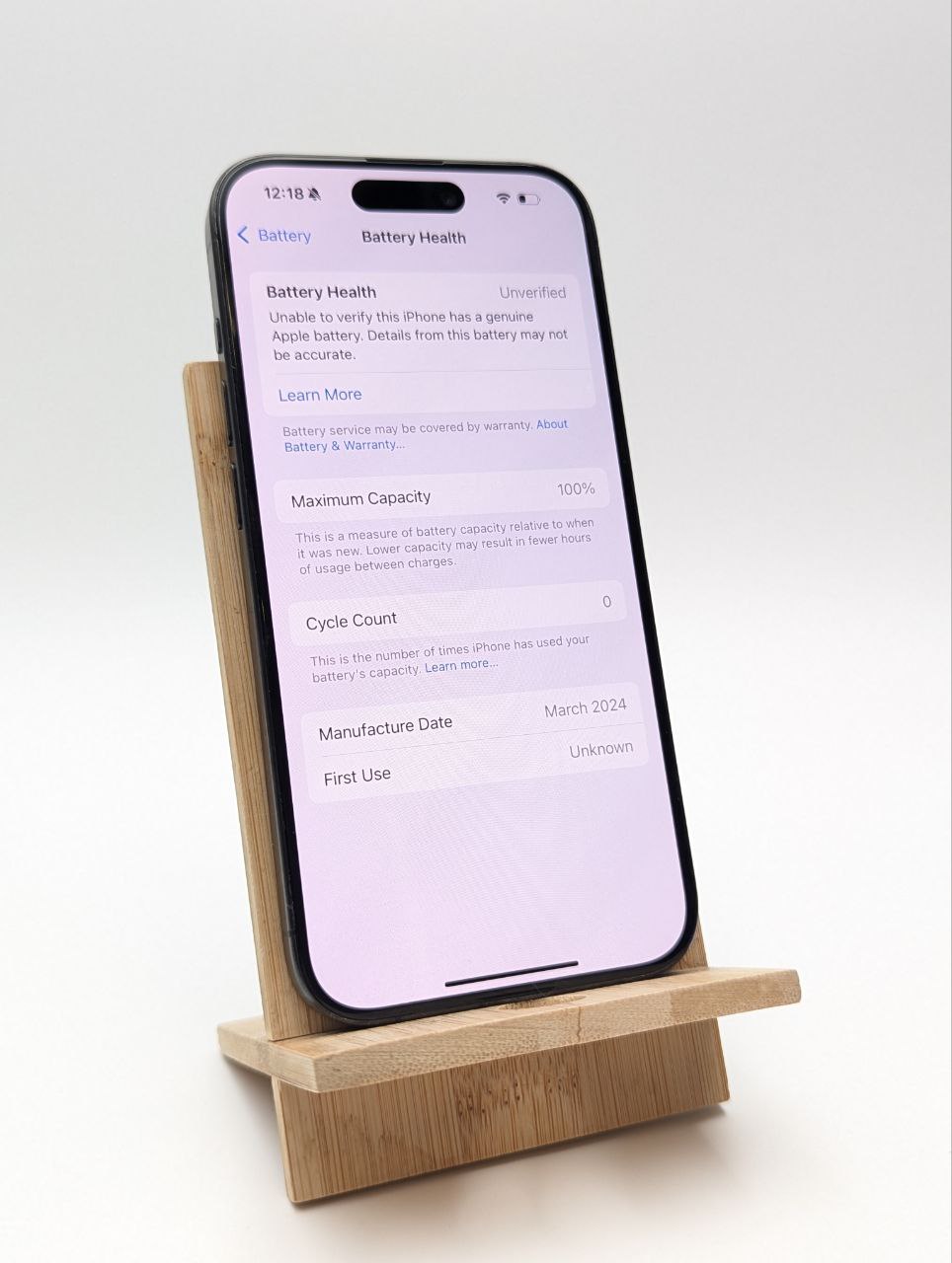 thumb Smartfon Apple iPhone 15 Pro 8 GB / 128 GB czarny|eSim (Używany)