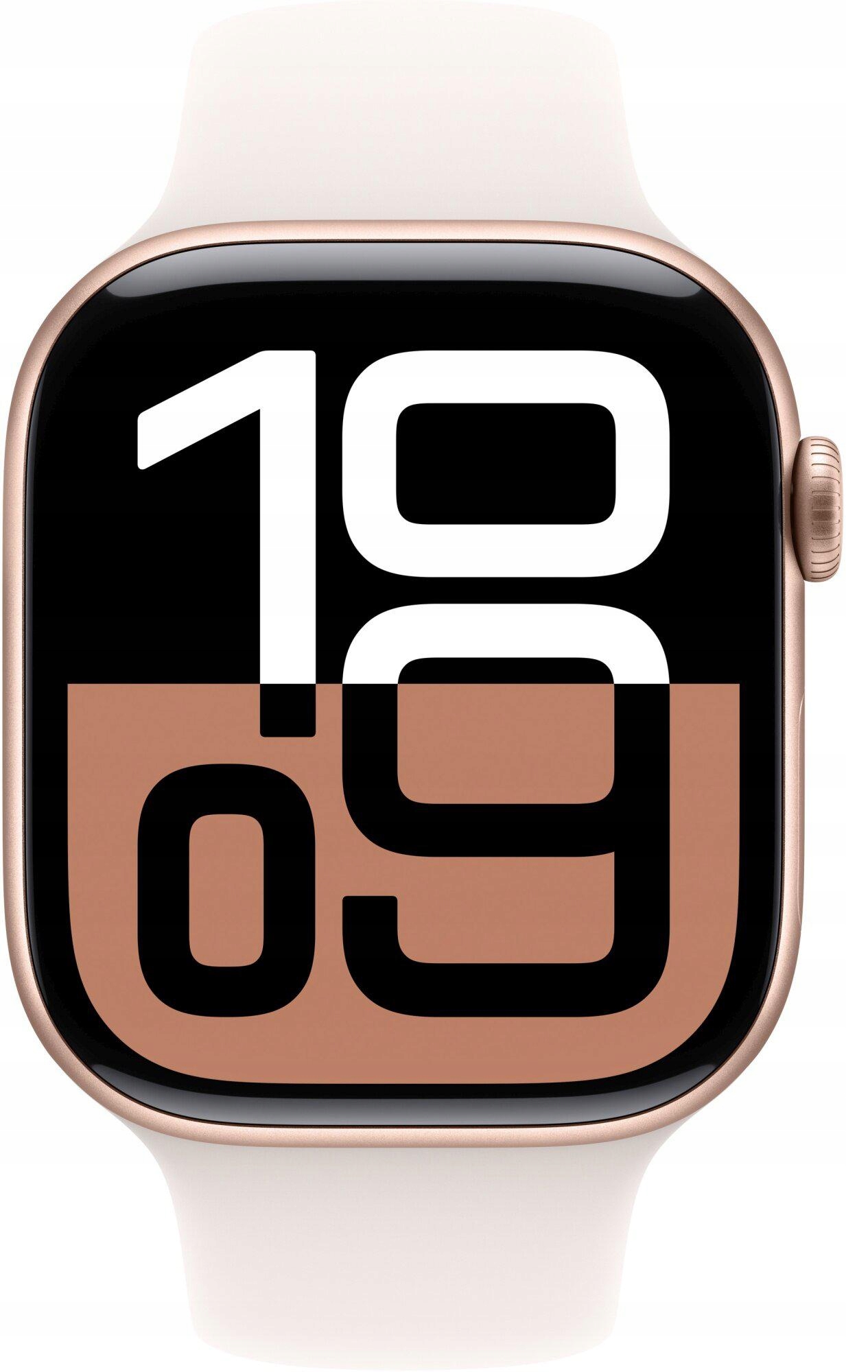 thumb Smartwatch Apple Watch Series 10 GPS 46 mm różowy z paskiem S/M OUTLET (Powystawowy)