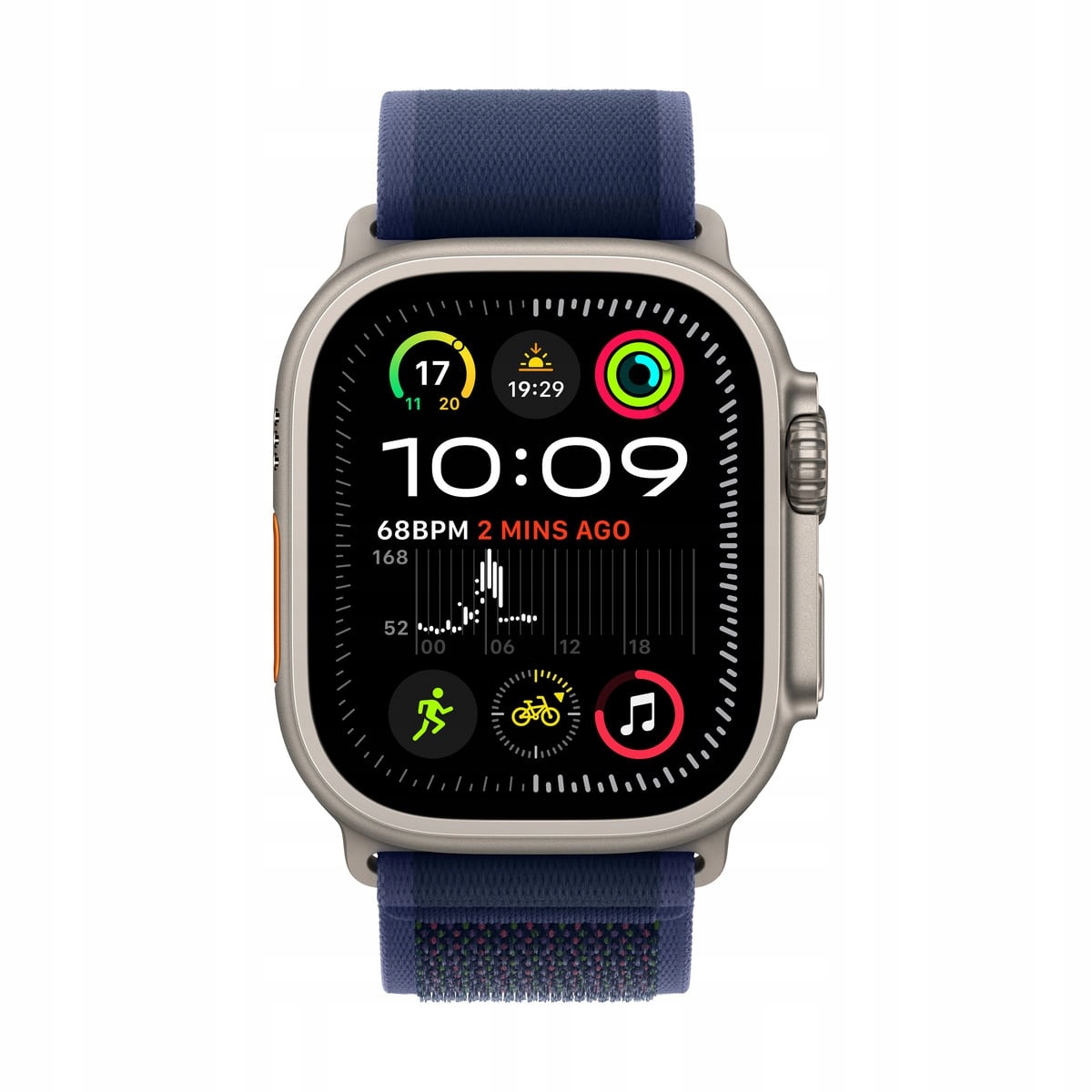 thumb Smartwatch Apple Watch Ultra 2 z paskiem Ti Blue M/L (Powystawowy)
