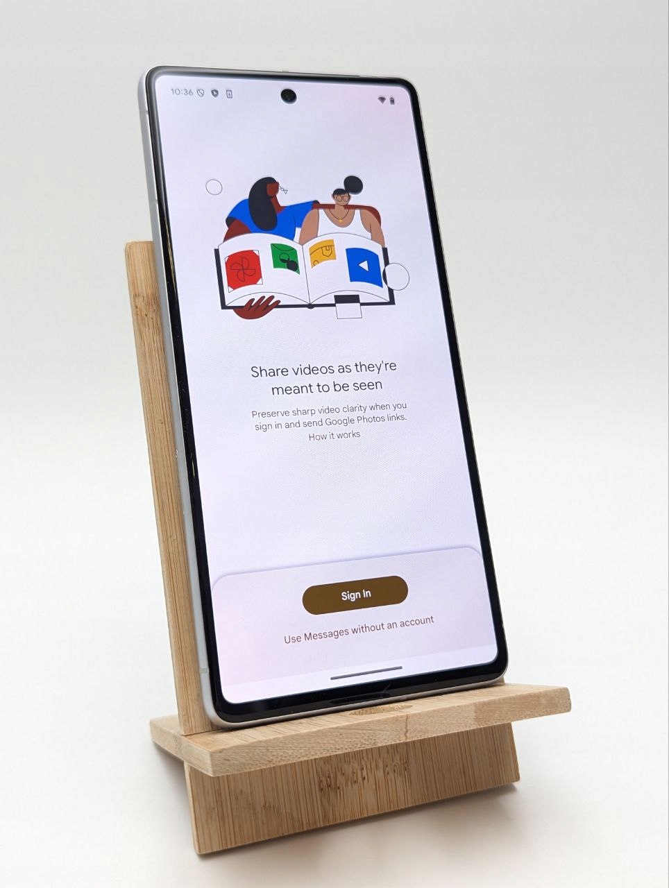 thumb Smartfon Google Pixel 7 8 GB / 128 GB 5G biały (Powystawowy)