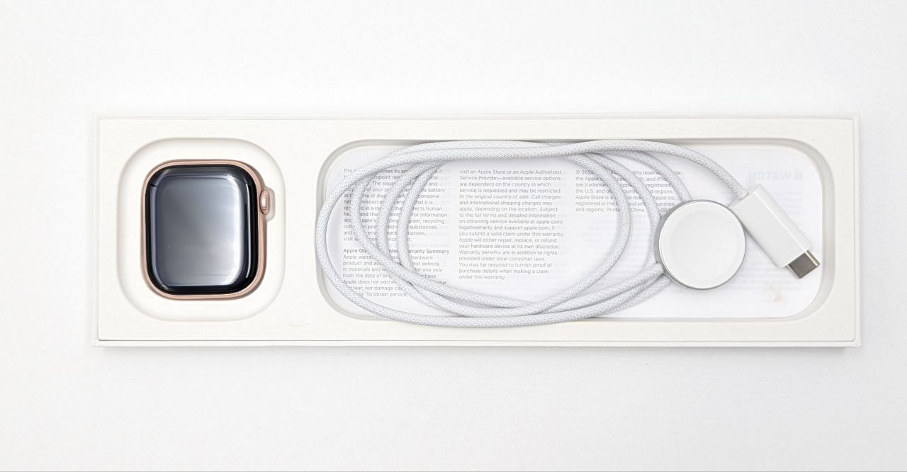 thumb Smartwatch Apple Watch Series 10 GPS 42 mm różowy z paskiem SL (Niepełny komplet)