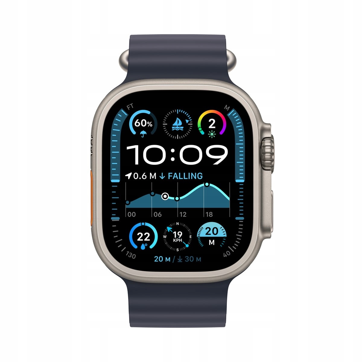 thumb Smartwatch Apple Watch Ultra 2 z paskiem Blue Ocean (Nowy z defektem)