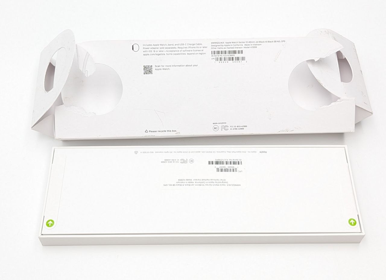 thumb Smartwatch Apple Watch Series 10 GPS 46 mm czarny z paskiem M/L (Nowy z defektem)