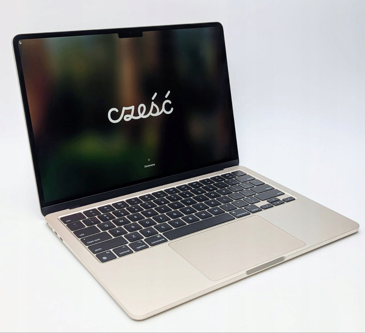 thumb Laptop Apple MacBook Air 13 M3 Apple M 16 GB / 256 GB złoty (Powystawowy)