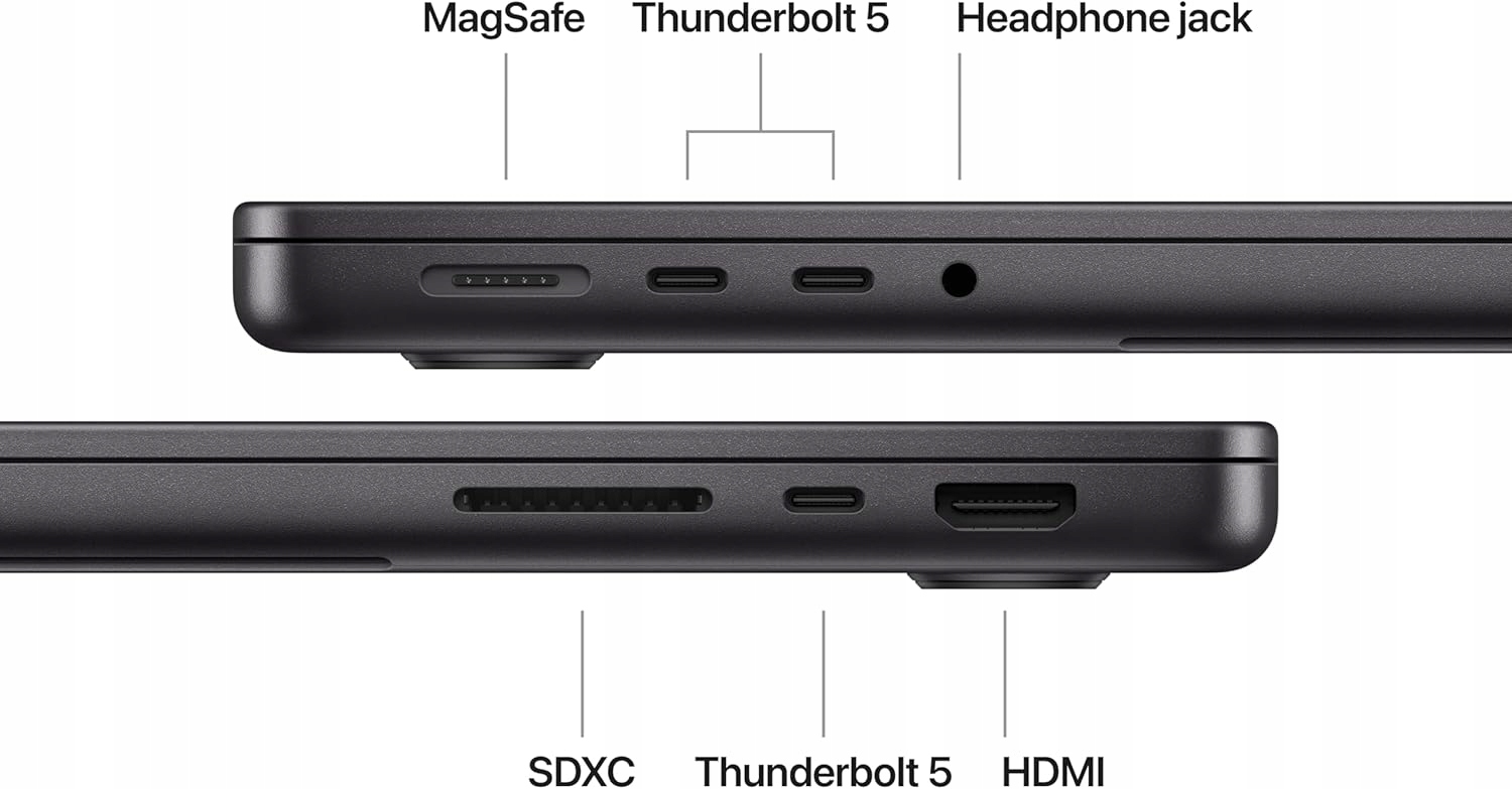 thumb Laptop Apple MacBook Pro 14 M4 Apple M 16 GB / 512 GB Gwiezdna czerń