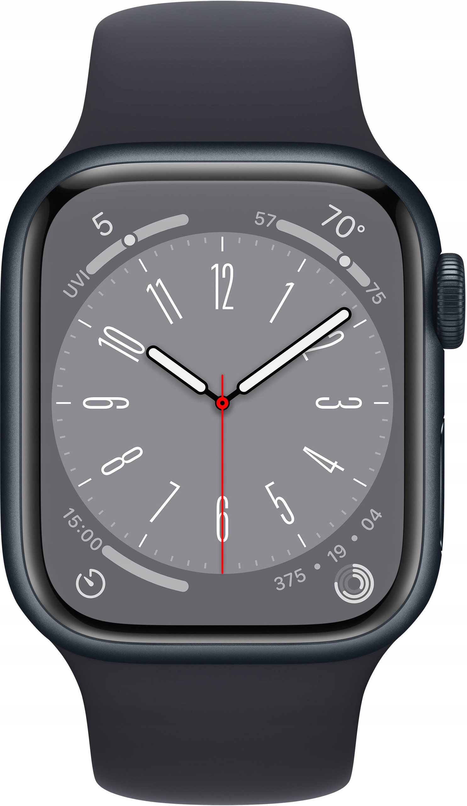 thumb Smartwatch Apple Watch series 8 GPS 41mm czarny z paskiem S/M (Po zwrocie)