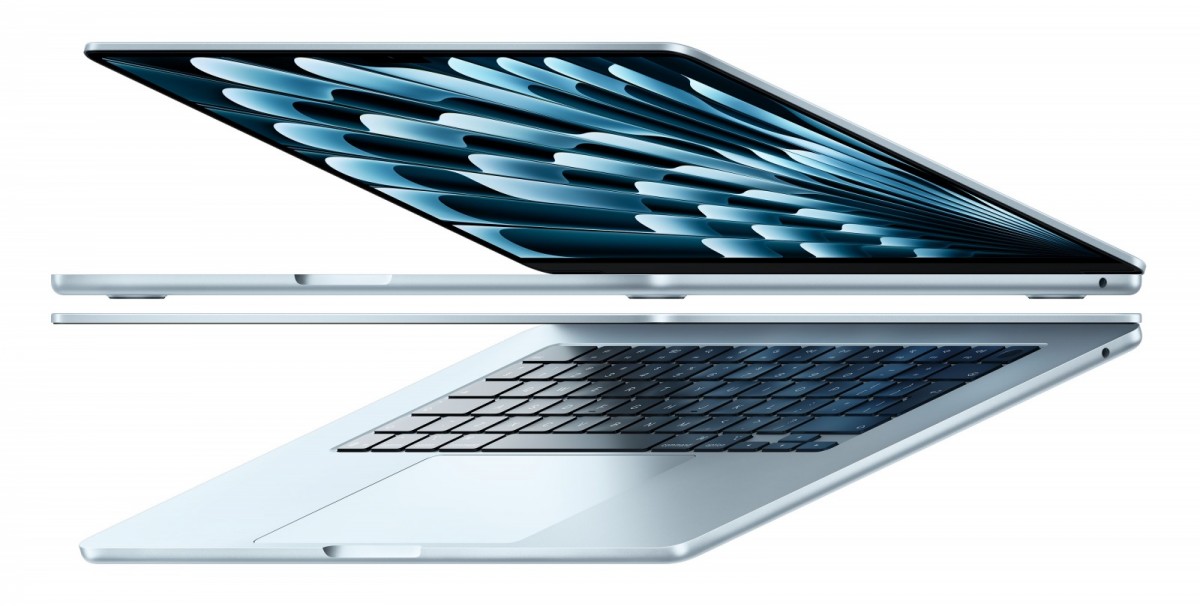 thumb Laptop Apple MacBook Air 15 M4 Apple M 16 GB / 256GB Błękitny 2025