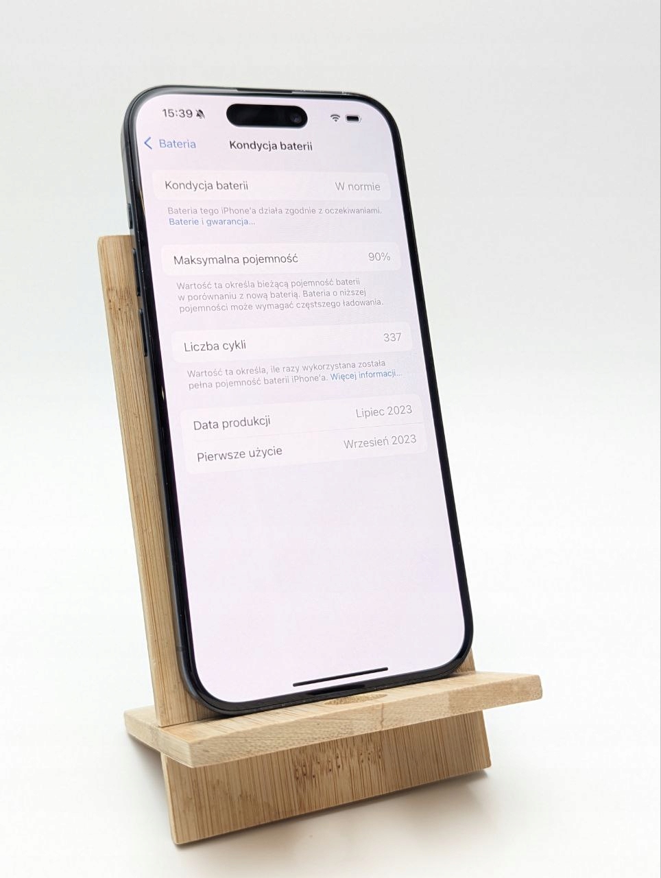 thumb Smartfon Apple iPhone 15 Pro 8 GB / 256 GB 5G niebieski|eSim (Powystawowy)