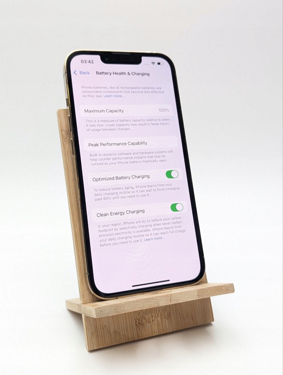 thumb Smartfon Apple iPhone 13 Pro 6 GB / 128 GB 5G złoty | bateria 100% (Powystawowy)