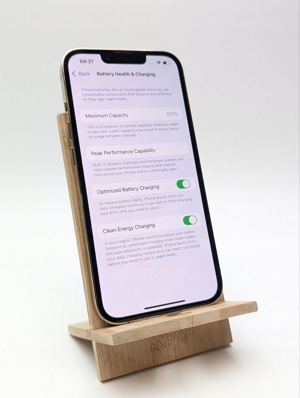 thumb Smartfon Apple iPhone 13 Pro 6 GB / 128 GB 5G złoty | bateria 100% (Używany)