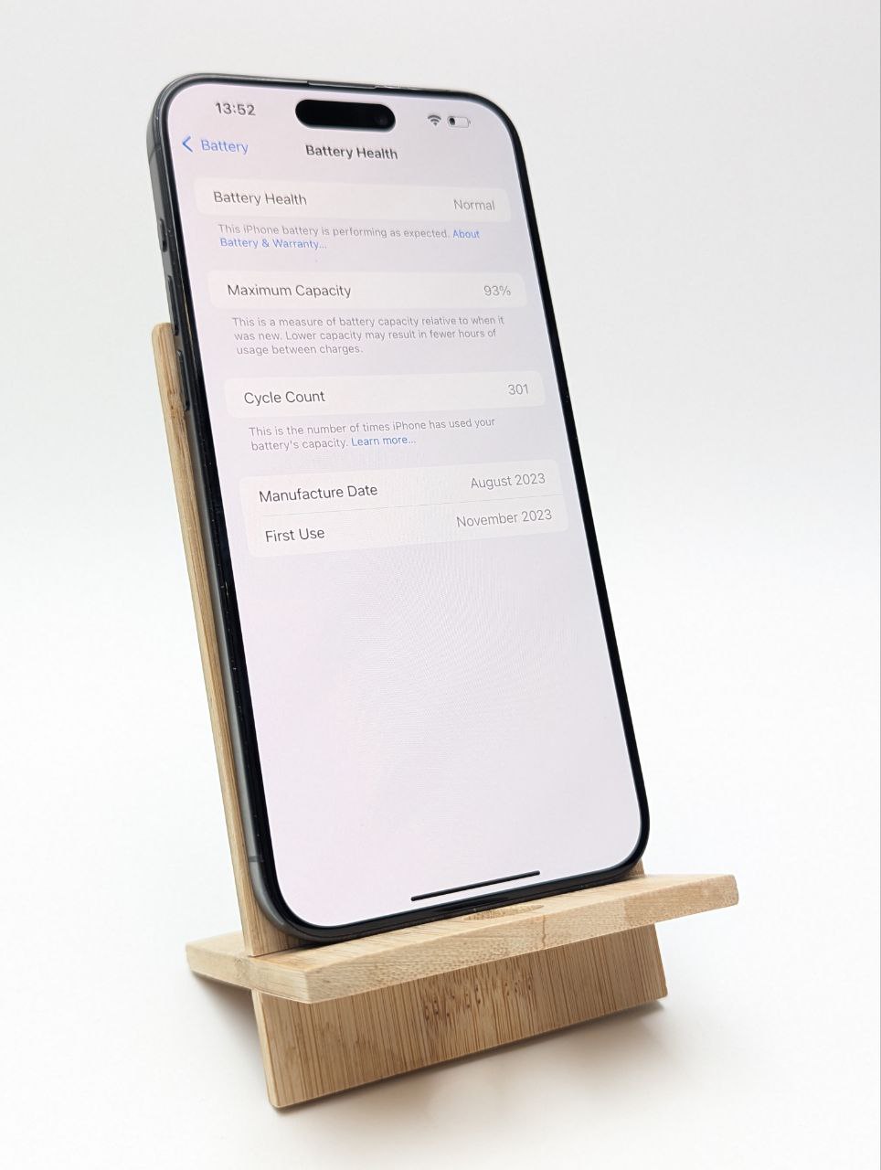thumb Smartfon Apple iPhone 15 Pro Max 8 GB / 256 GB 5G czarny (Używany)