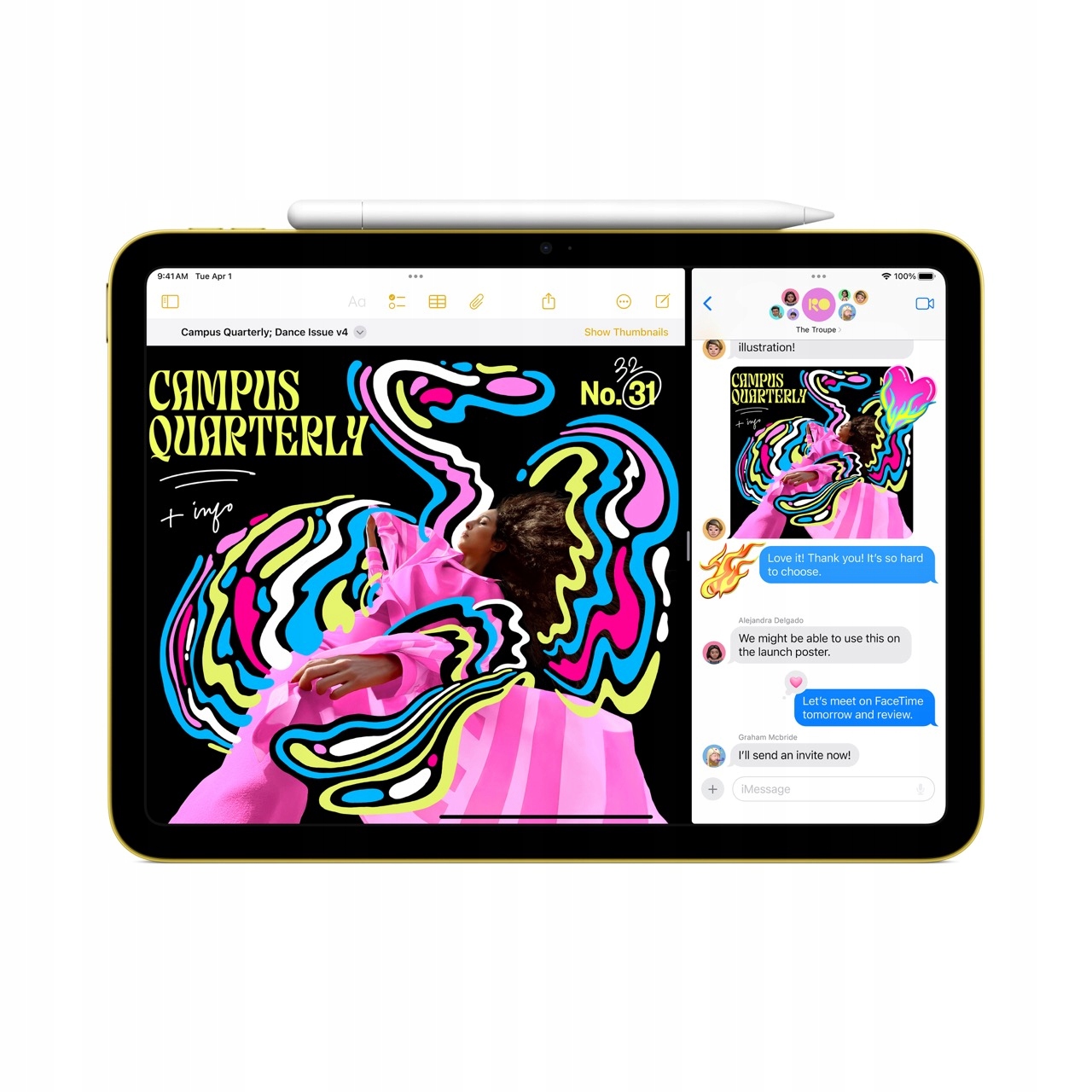thumb Tablet Apple iPad (11th Gen) 11" 6 GB / 128 GB srebrny 2025 WI-FI (Powystawowy)