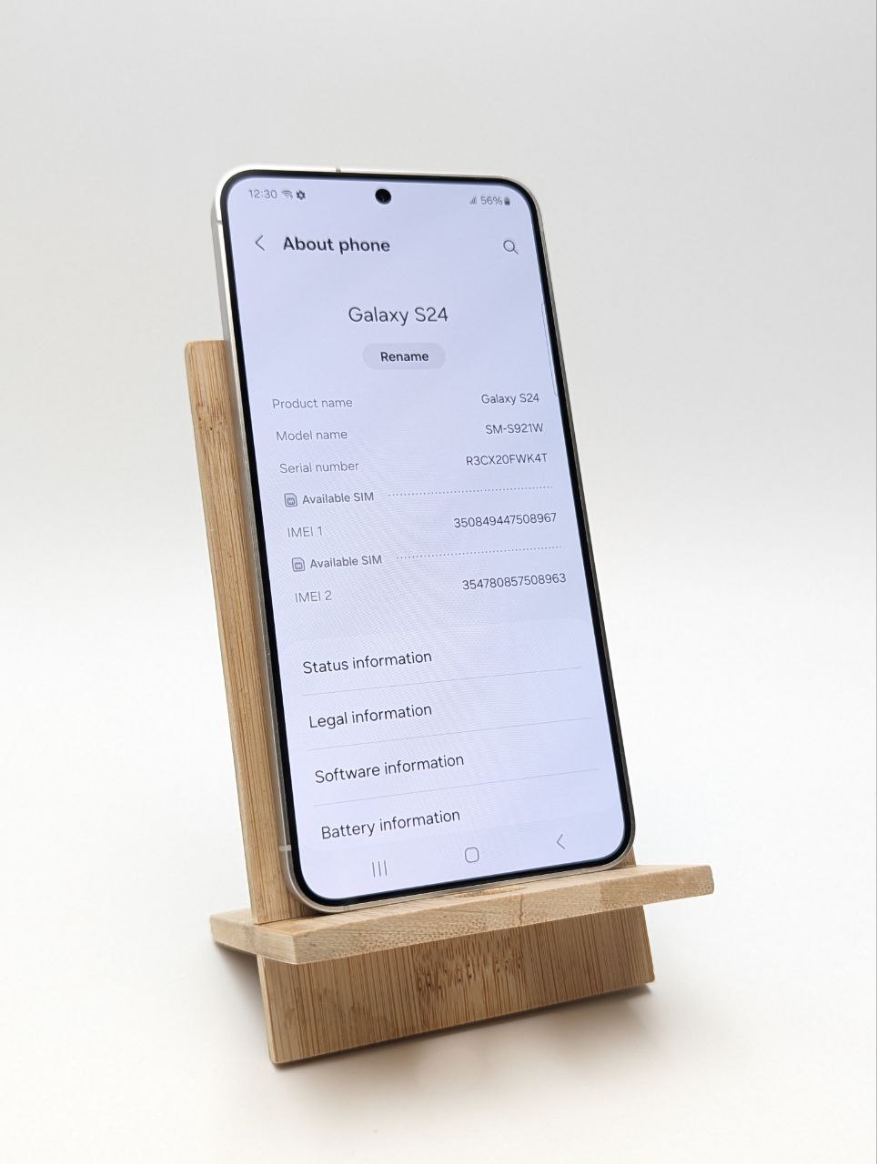 thumb Smartfon Samsung Galaxy S24 8 GB / 128 GB 5G szary (Powystawowy)