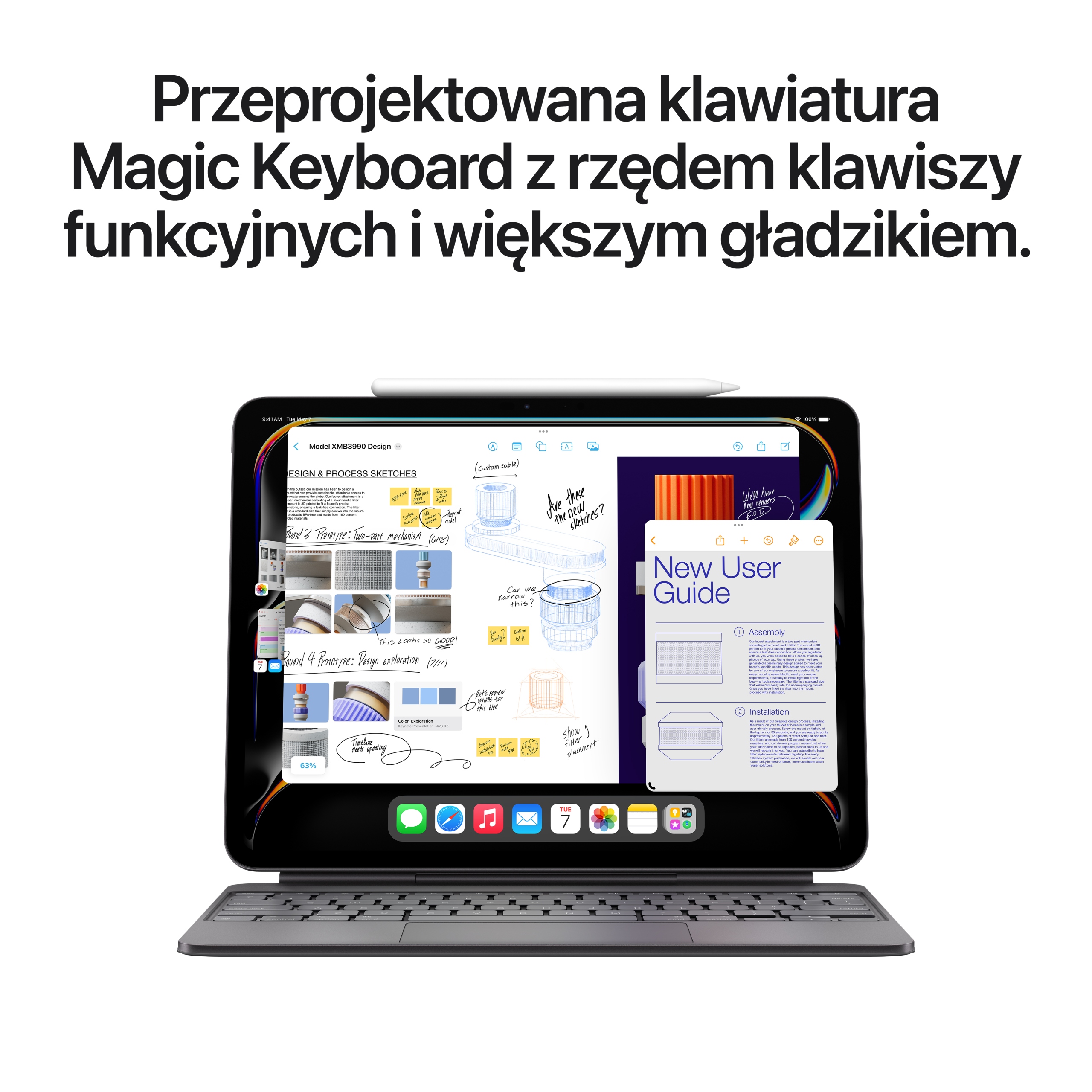 thumb Tablet Apple iPad Pro 13" M4 8 GB / 256 GB Czarny WI-FI