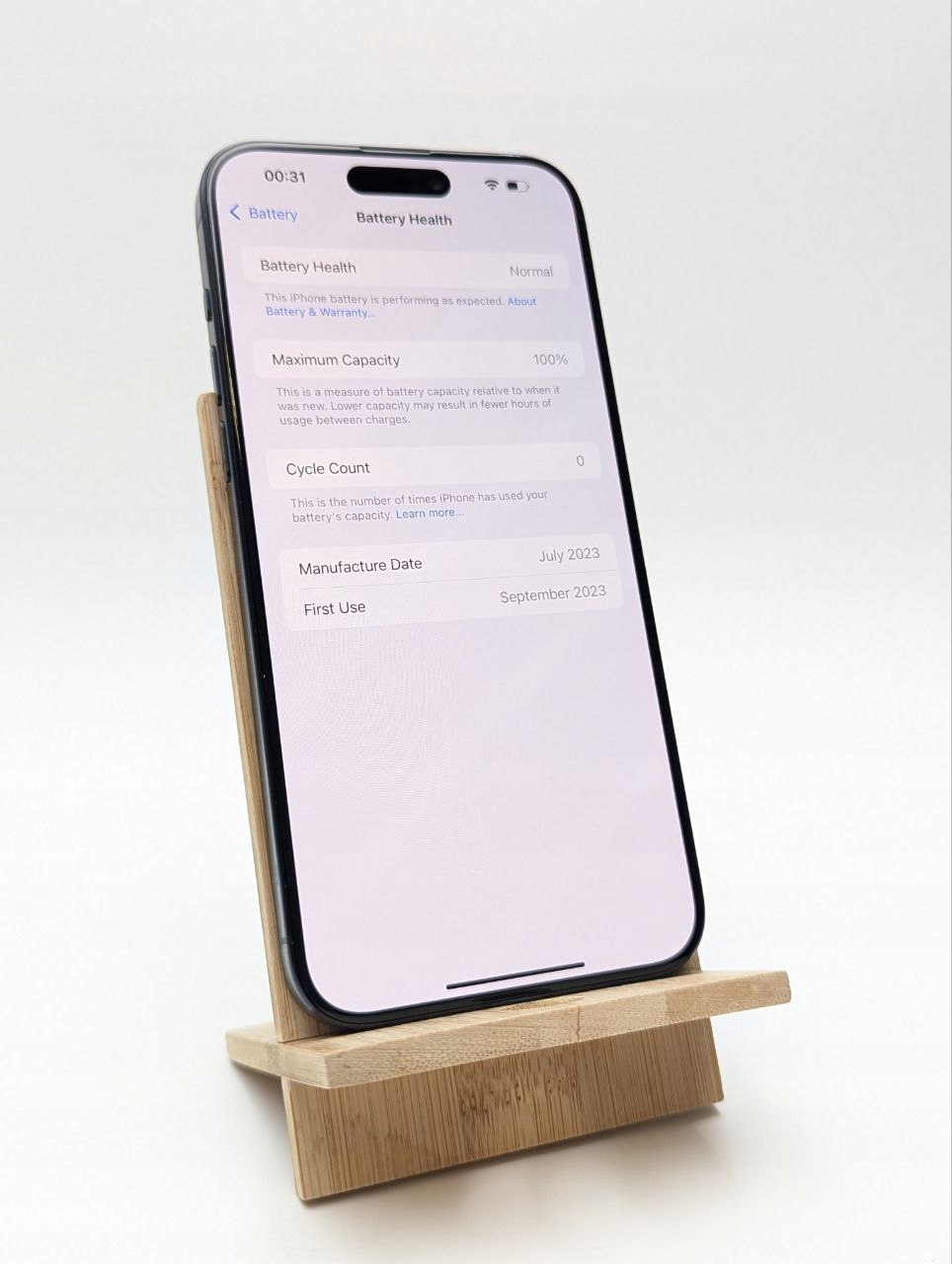 thumb Smartfon Apple iPhone 15 Pro Max 8 GB/256 GB 5G niebieski|eSim|bateria 100% (Powystawowy)