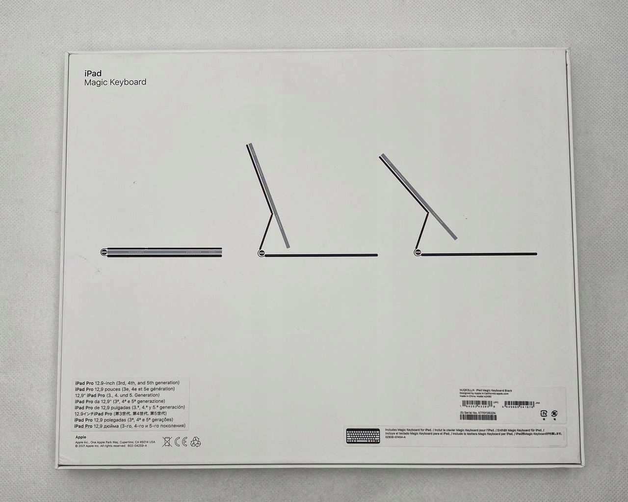 thumb Klawiatura Apple do iPad Pro 12.9 iPad Air 13 M2 M3 Magic Keyboard USA (Powystawowy)