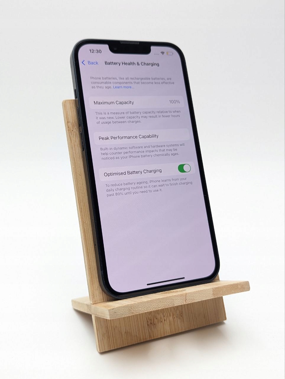 thumb Smartfon Apple iPhone 13 4 GB / 128 GB 5G czarny|100% bateria (Powystawowy)