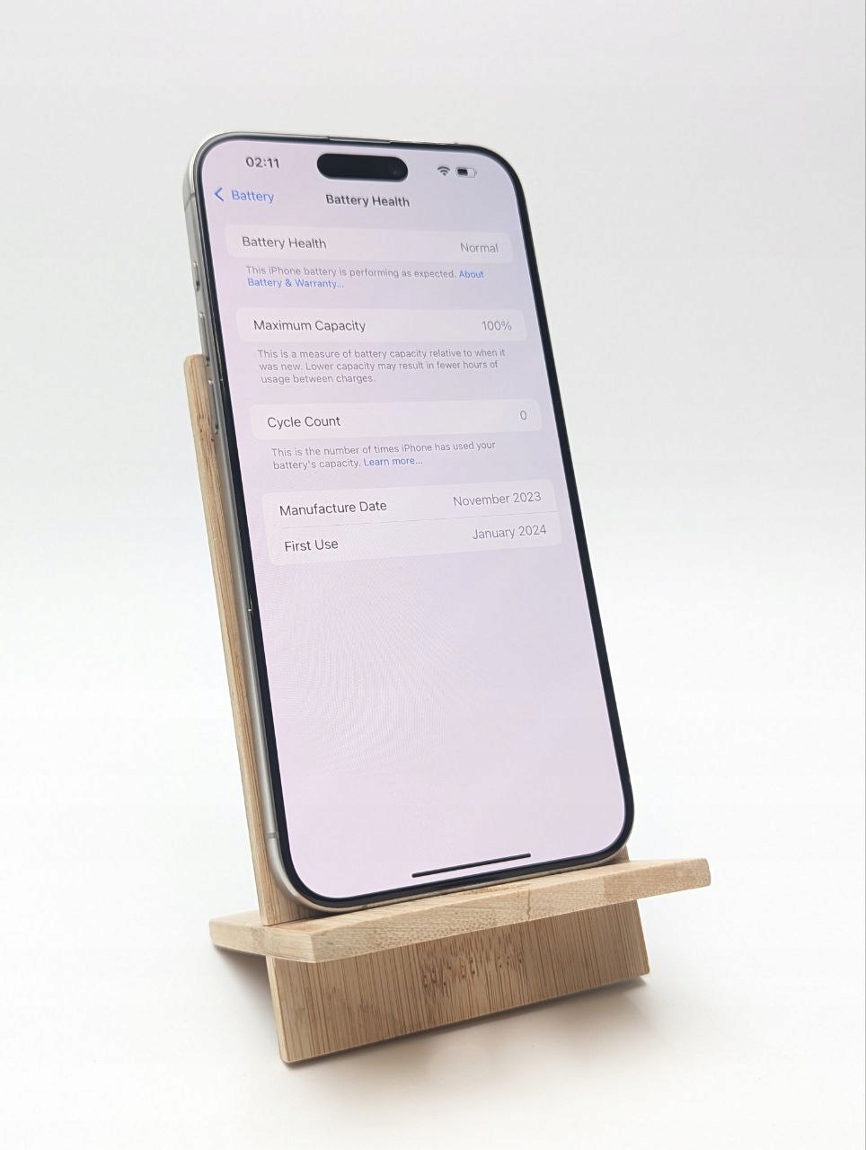 thumb Smartfon Apple iPhone 15 Pro Max 8 GB / 256 GB 5G szary|eSim| bateria 100% (Powystawowy)