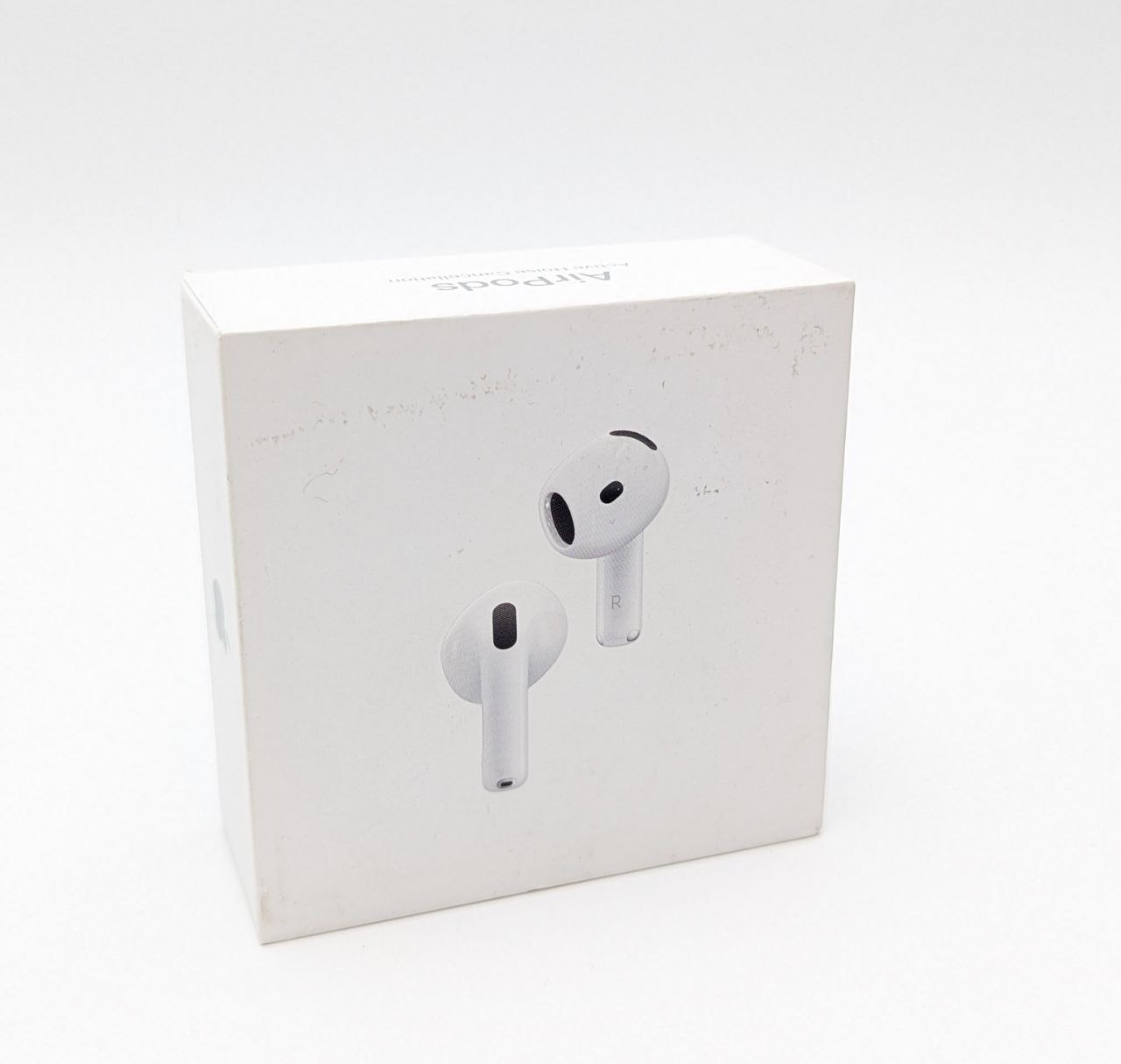 thumb Słuchawki bezprzewodowe douszne Apple AirPods 4 ANC (Używany)