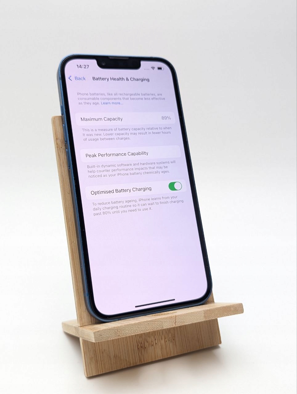 thumb Smartfon Apple iPhone 13 4 GB / 256 GB 5G niebieski (Powystawowy)