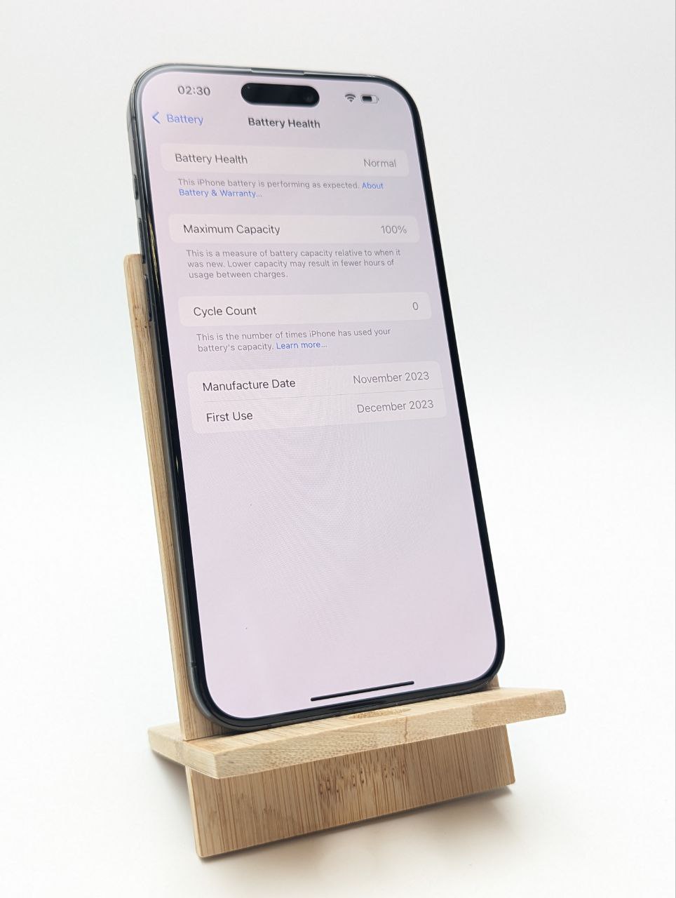 thumb Smartfon Apple iPhone 15 Pro Max 8 GB / 256 GB 5G czarny|eSim| bateria 100% (Powystawowy)