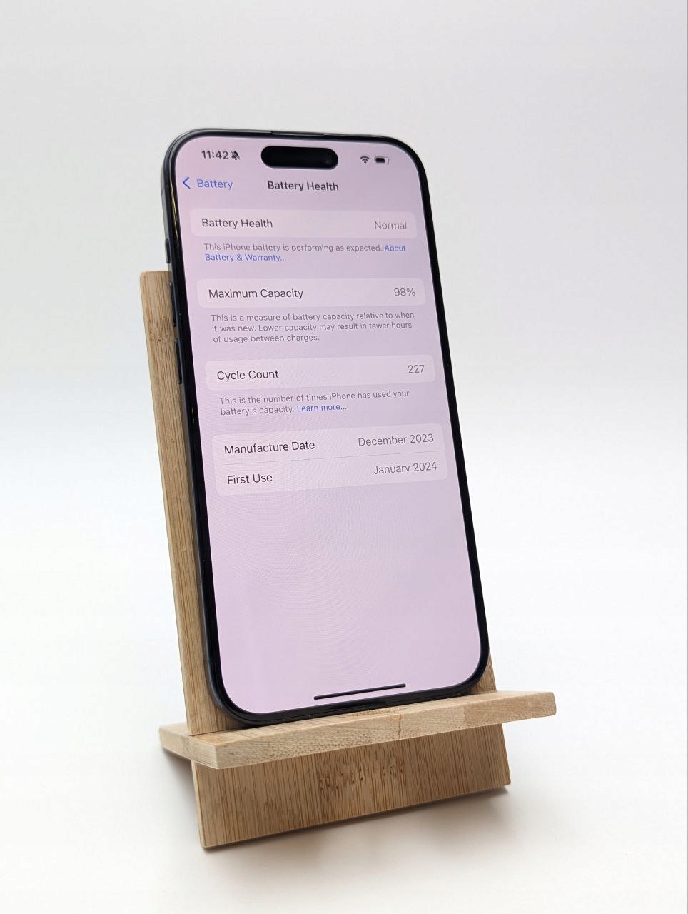 thumb Smartfon Apple iPhone 15 Pro 8 GB / 128 GB 5G niebieski|eSim (Powystawowy)