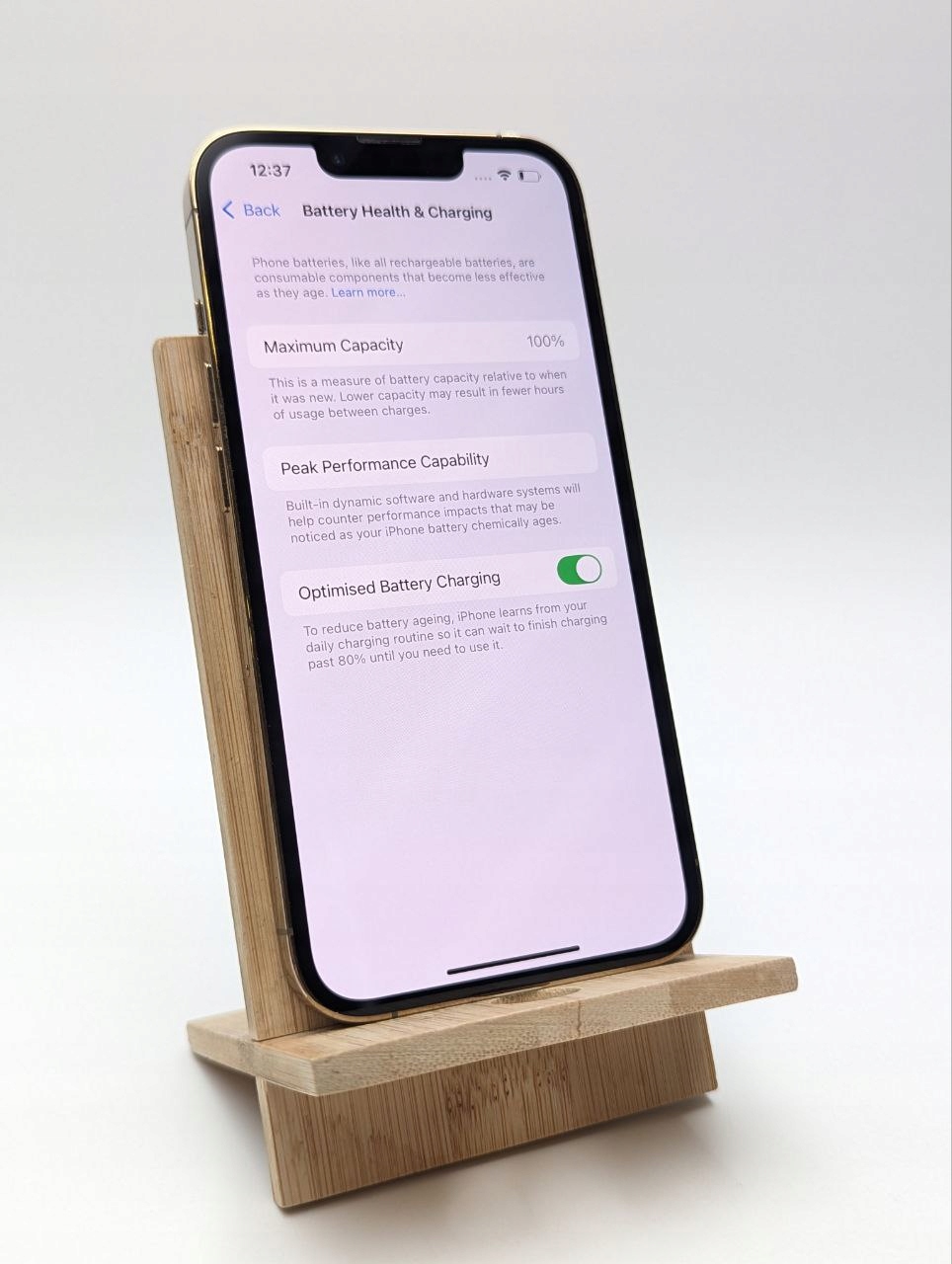 thumb Smartfon Apple iPhone 13 Pro 6 GB / 128 GB 5G złoty | bateria 100% (Powystawowy)