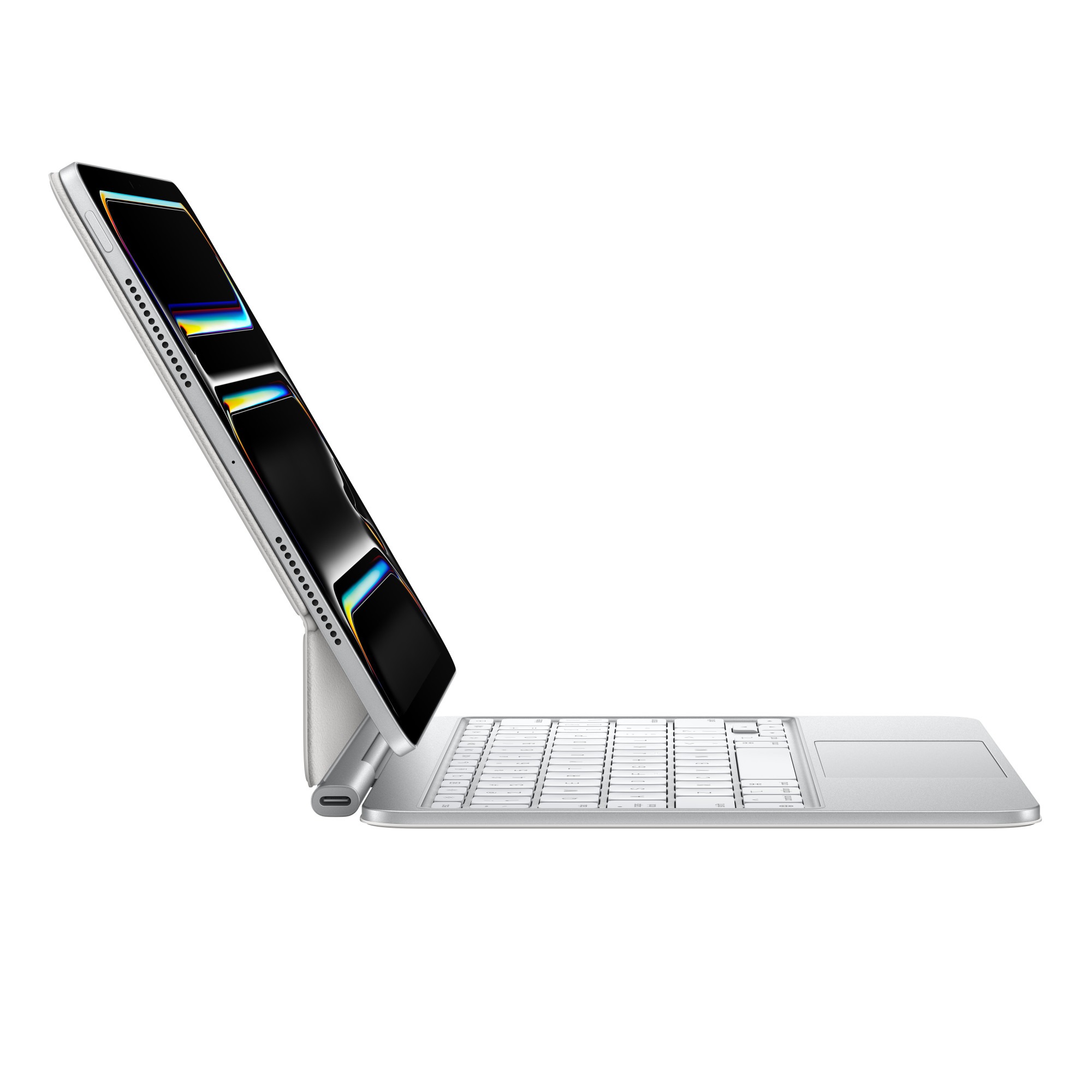 thumb Klawiatura Apple do Apple iPada Pro 11 M4 Magic Keyboard biała USA (Nowy z defektem)