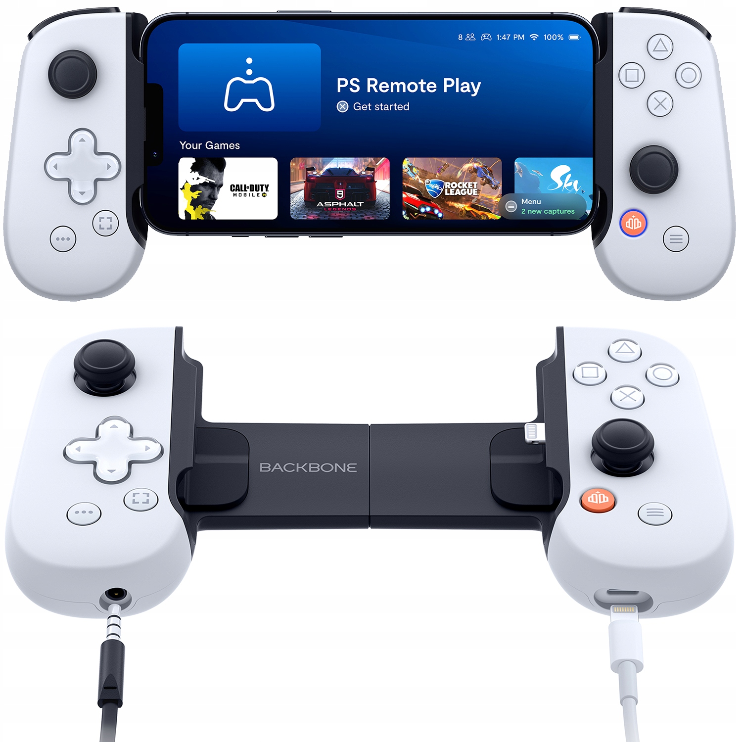 thumb Kontroler do telefonu BACKBONE ONE lightning PLAYSTATION (Powystawowy)