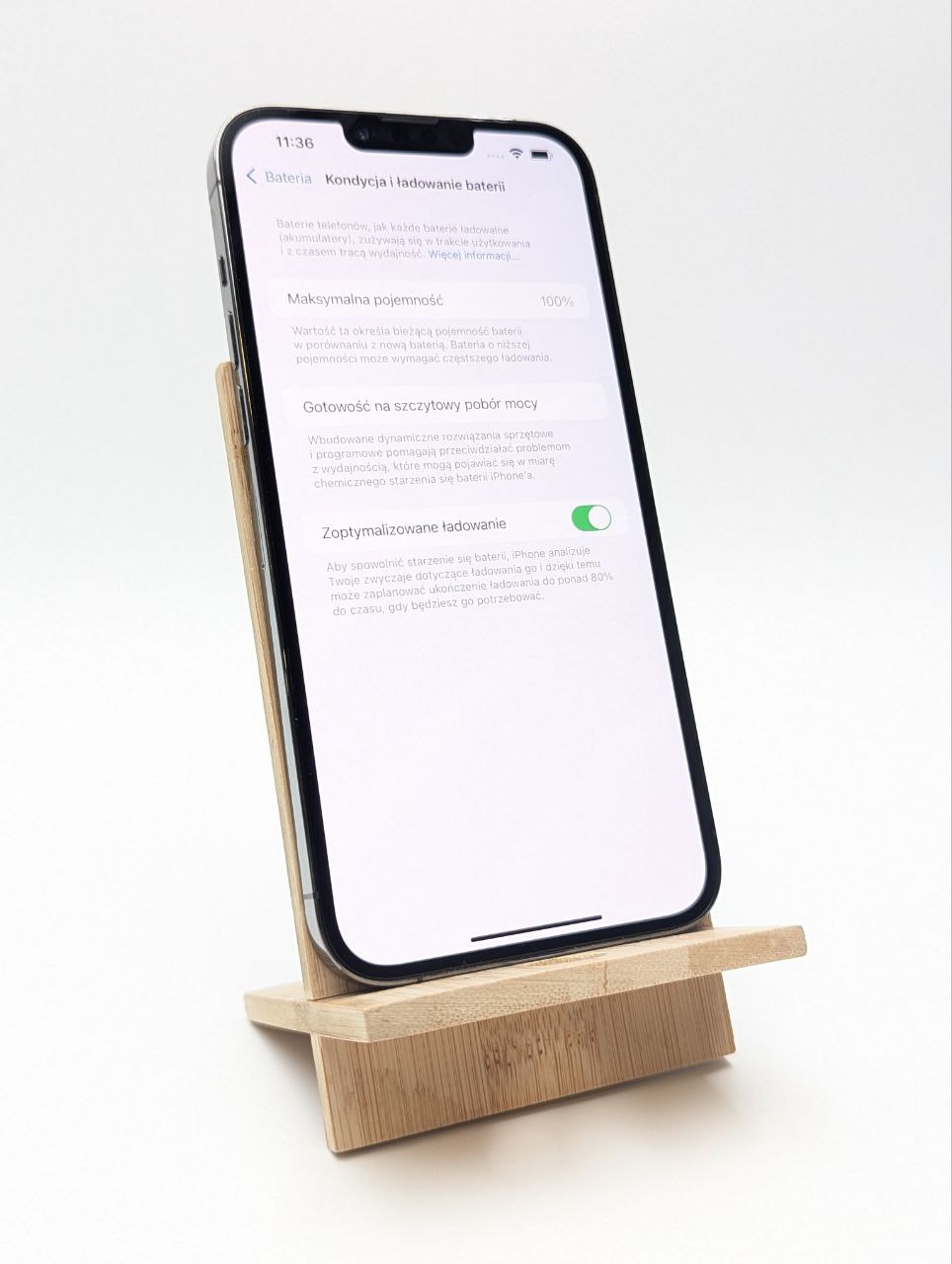 thumb Smartfon Apple iPhone 13 Pro Max 6 GB / 128 GB 5G szary|bateria 100% (Powystawowy)