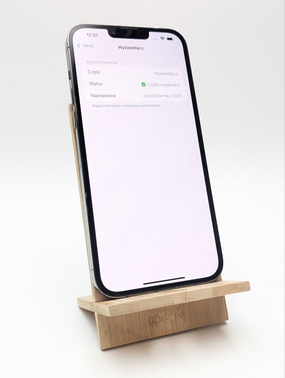 thumb Smartfon Apple iPhone 13 Pro Max 6 GB / 128 GB 5G szary|bateria 100% (Powystawowy)