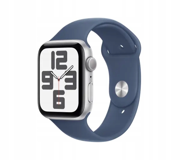thumb Smartwatch Apple Watch SE (2nd Gen) GPS 44mm srebrny z paskiem M/L (Nowy z defektem)